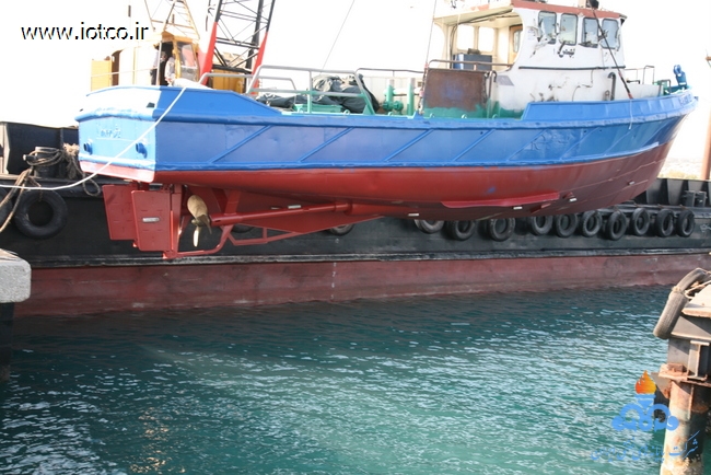 انتقال قایق بهمن یک از ساحل به دریا پس از انجام تعمیرات اساسی  6