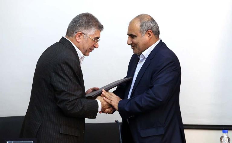دیدار مدیر عامل شرکت پایانه های نفتی ایران و رییس جهاد دانشگاهی 6