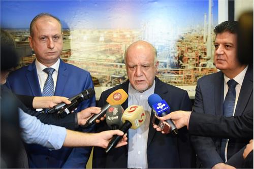 وزیران نفت ایران و سوریه بر توسعه همکاری‌ها دوجانبه تاکید کردند