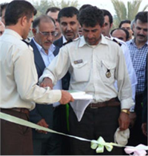 افتتاح کمپ شهید رنجبر برای کارکنان حراست شرکت پایانه های نفتی ایران
