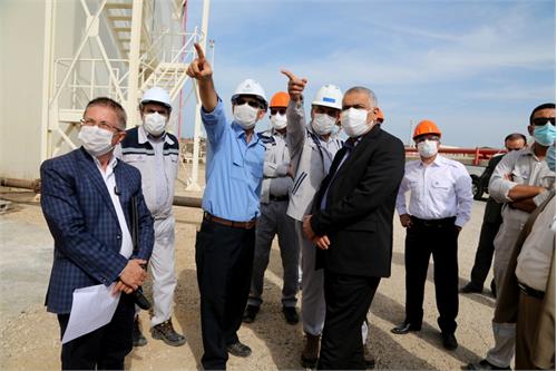 بازدید هیات مدیره شرکت پایانه های نفتی ایران از پایانه نفتی خارگ