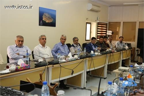 گزارش تصویری/ جلسه مدیرعامل پایانه های نفتی ایران با مدیران پایانه نفتی خارگ