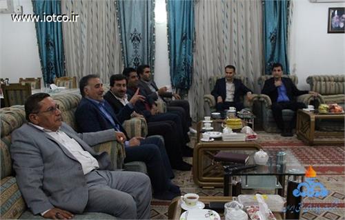 گزارش تصویری/ دیدار شهردار و اعضای شورای شهر خارگ با مدیرعامل شرکت پایانه های نفتی ایران