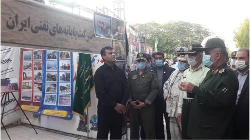 نمایشگاه دستاوردهای ۴۰ساله دفاع مقدس در بوشهر افتتاح شد+ تصاویر