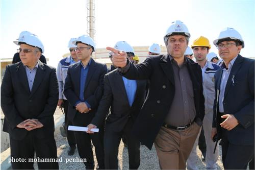 بازدید مدیر نظارت بر تولید نفت و گاز شرکت ملی نفت ایران از پایانه نفتی خارگ