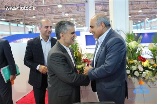 گزارش تصویری / بازدید مدیر عامل شرکت پایانه های نفتی ایران از نمایشگاه بین المللی نفت(2)