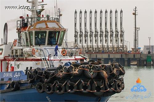 پایانه نفتی ماهشهر پیش قراول خدمات دریایی ایران