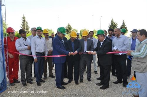 گزارش تصویری/ افتتاح پروژه آغاز نفت‌گیری مخازن ذخیره سازی پایانه نفتی شمال