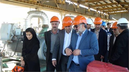 بازدید مدیر مهندسی ساختار شرکت ملی نفت ایران از تأسیسات پایانه نفتی شمال
