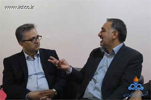 گزارش تصویری/ دیدار مدیرعامل شرکت پایانه های نفتی ایران با مدیرکل روابط عمومی وزارت نفت