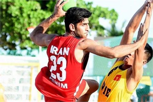 تیم ملی هندبال ساحلی ایران برای قهرمانی در آسیا می‌جنگد