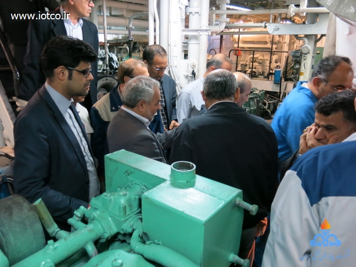 بهره برداری موتور یدک کش 12 فروردین 45