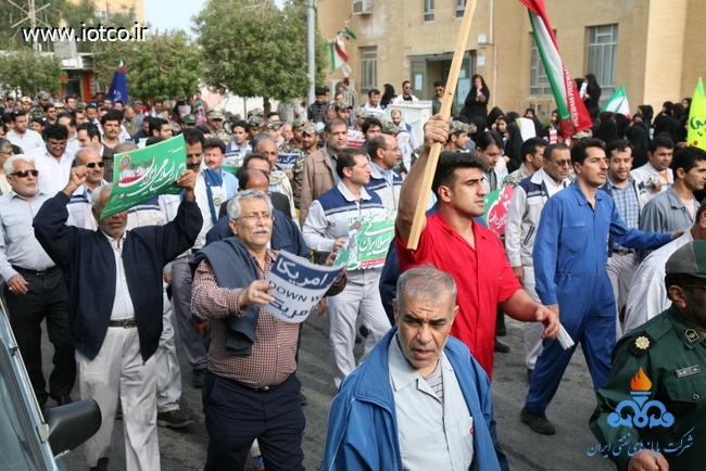 مراسم 22 بهمن سال 93 -جزیره خارگ 3