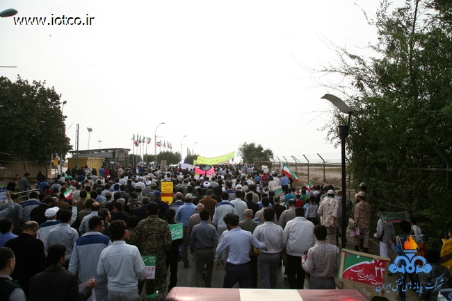 مراسم 22 بهمن سال 93 -جزیره خارگ 5