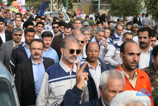 مراسم 22 بهمن سال 93 -جزیره خارگ 1