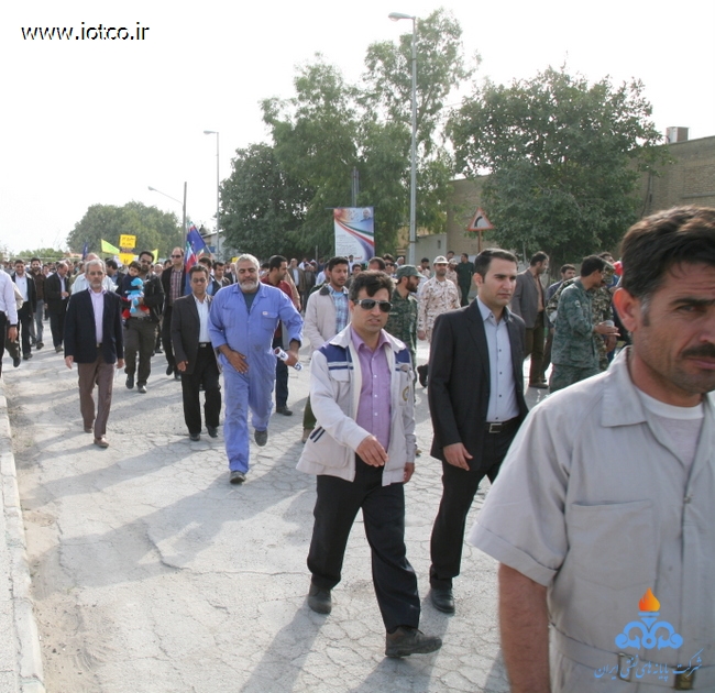 مراسم 22 بهمن سال 93 -جزیره خارگ 1