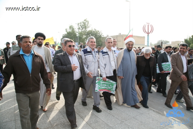 مراسم 22 بهمن سال 93 -جزیره خارگ 3