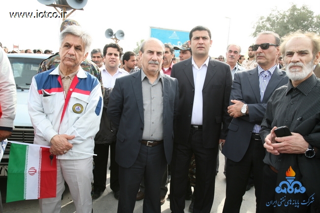 مراسم 22 بهمن سال 93 -جزیره خارگ 7