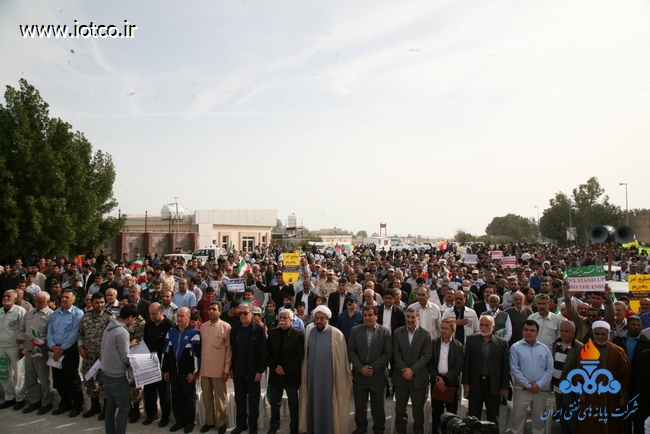 مراسم 22 بهمن سال 93 -جزیره خارگ 8