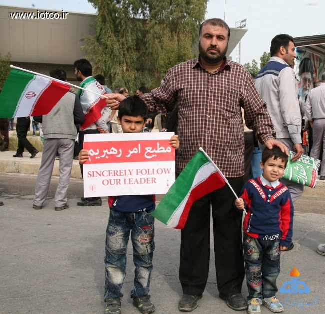 مراسم 22 بهمن سال 93 -جزیره خارگ 7