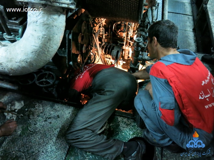 بهره برداری موتور یدک کش 12 فروردین 40