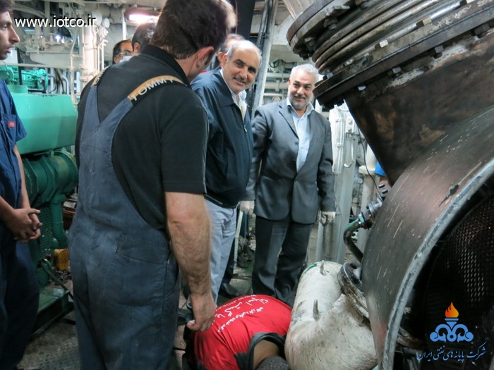 بهره برداری موتور یدک کش 12 فروردین 41