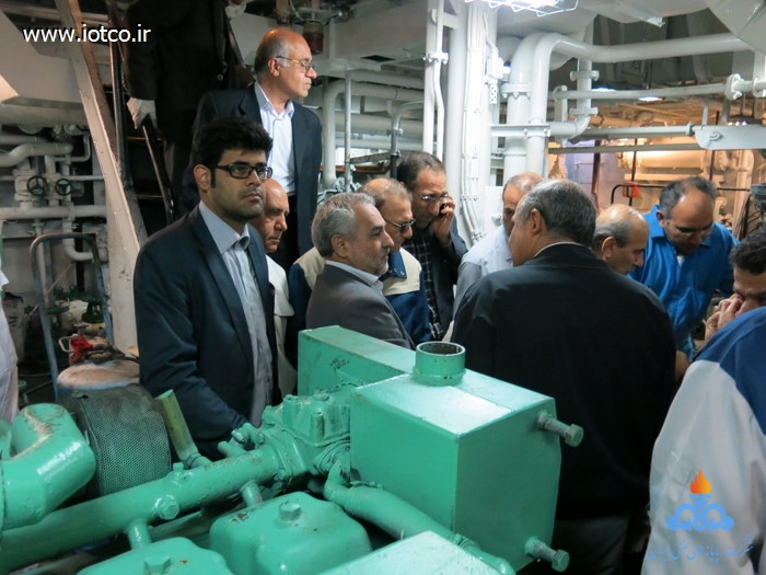 بهره برداری موتور یدک کش 12 فروردین 44