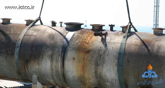 تعویض slop tank پهلوگاههای 11 و 12 اسکله غربی در تاریخ 93/12/11 6