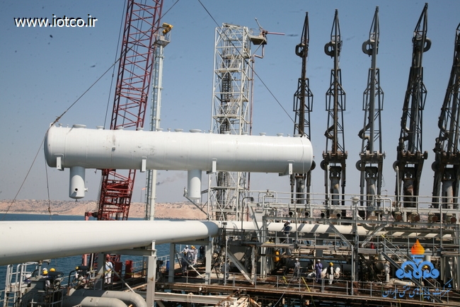 تعویض slop tank پهلوگاههای 11 و 12 اسکله غربی در تاریخ 93/12/11 9