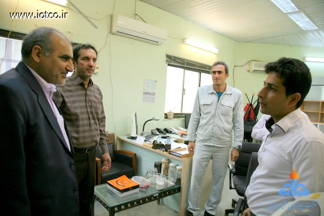 بازدید مدیرعامل و تبریک سال نو 2