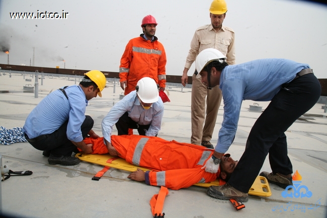 مانور اطفا حریق مخزن شماره 43  5