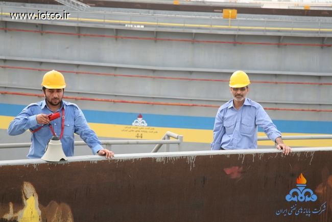 مانور اطفا حریق مخزن شماره 43  6