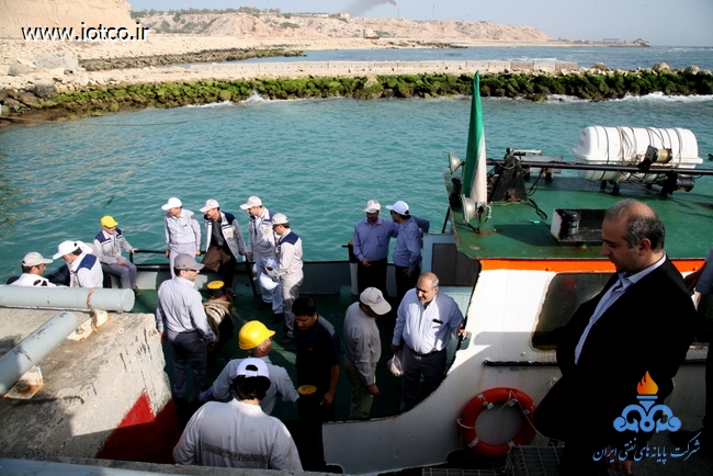 بازدید مدیرعامل از تاسیسات 9