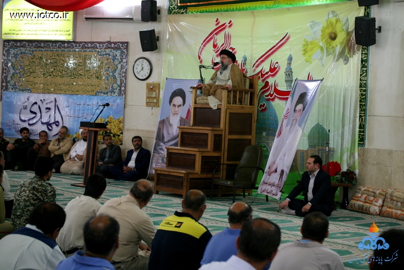 آیت الله سید احمد خاتمی -مسجد امیرالمومنین (ع) خارگ 7