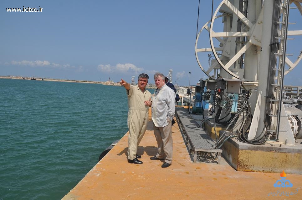 بازدید هیات قزاقستان از پایانه شمال 1