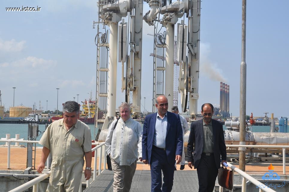 بازدید هیات قزاقستان از پایانه شمال 4