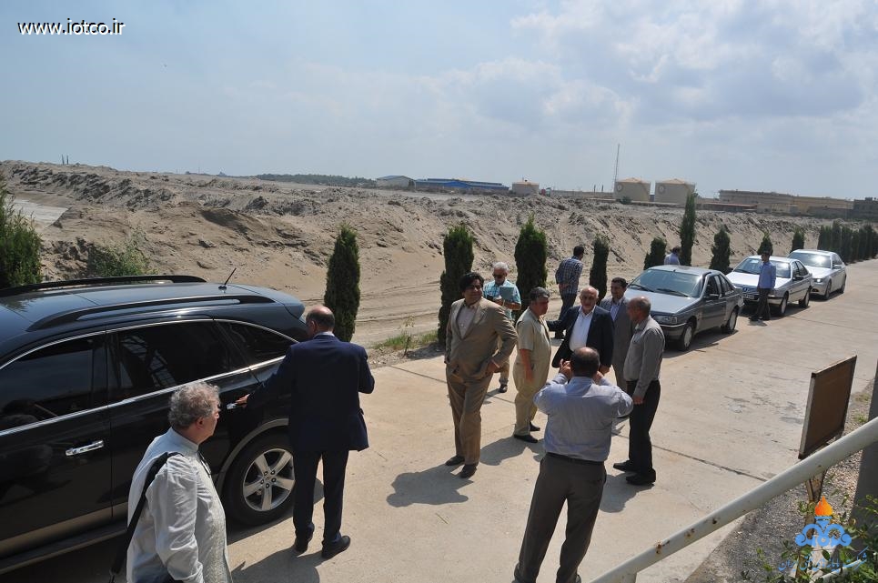 بازدید هیات قزاقستان از پایانه شمال 6