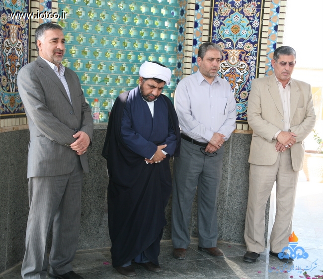 غبار روبی گلزار شهدای گمنام 3