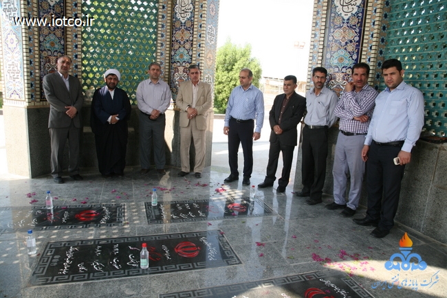 غبار روبی گلزار شهدای گمنام 4