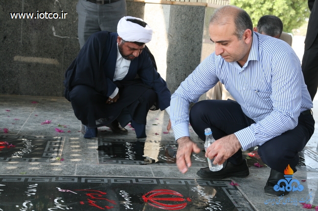 غبار روبی گلزار شهدای گمنام 6