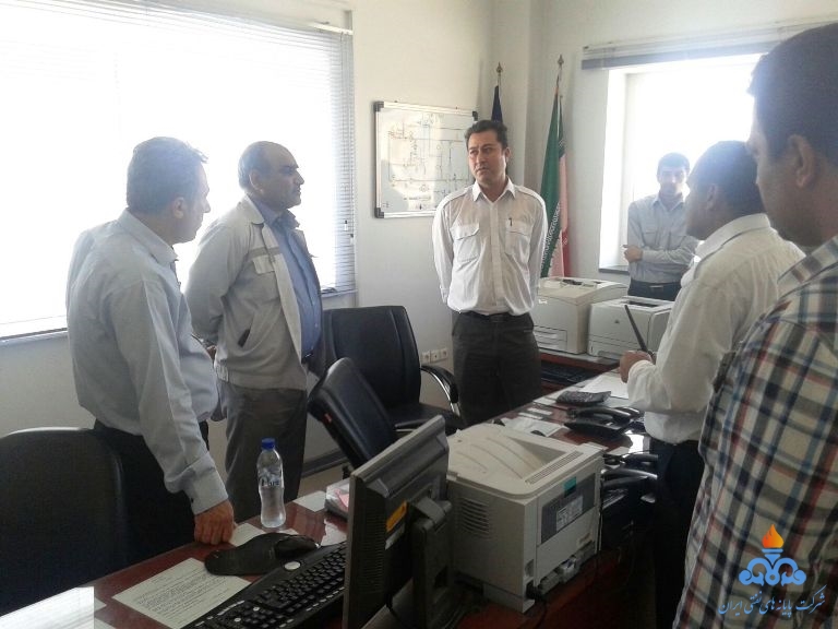 بازدید مدیر عامل شرکت پایانه های نفتی ایران از تاسیسات میترینگ میعانات گازی عسلویه 2