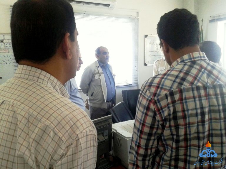 بازدید مدیر عامل شرکت پایانه های نفتی ایران از تاسیسات میترینگ میعانات گازی عسلویه 3