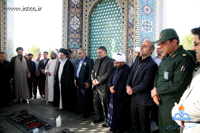 رونمایی از تندیس شهید مهدوی 11