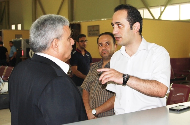 نصب سیستم نوین و استاندارد اعلان پرواز در فرودگاه خارگ 1