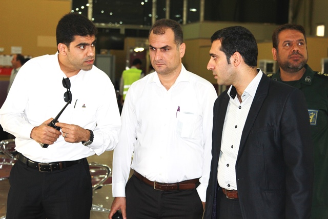 نصب سیستم نوین و استاندارد اعلان پرواز در فرودگاه خارگ 2