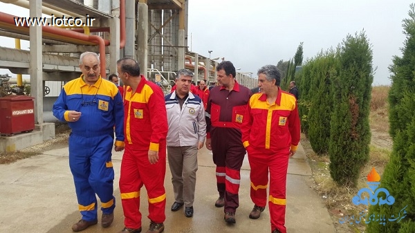 بازدید معاون شرکت ملی نفت ایران (نکا) 2