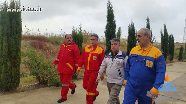 بازدید معاون شرکت ملی نفت ایران (نکا) 8