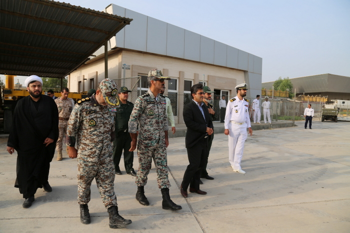 بازدید فرماندهی نیروی دریایی ارتش 3