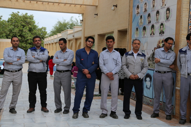 غباروبی گلزار شهدا 5