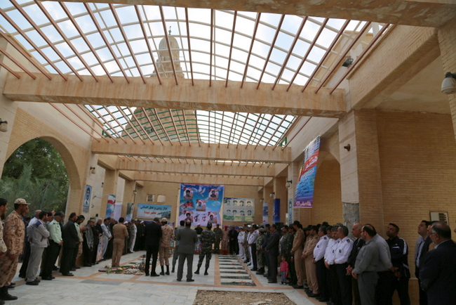 غباروبی گلزار شهدا 4